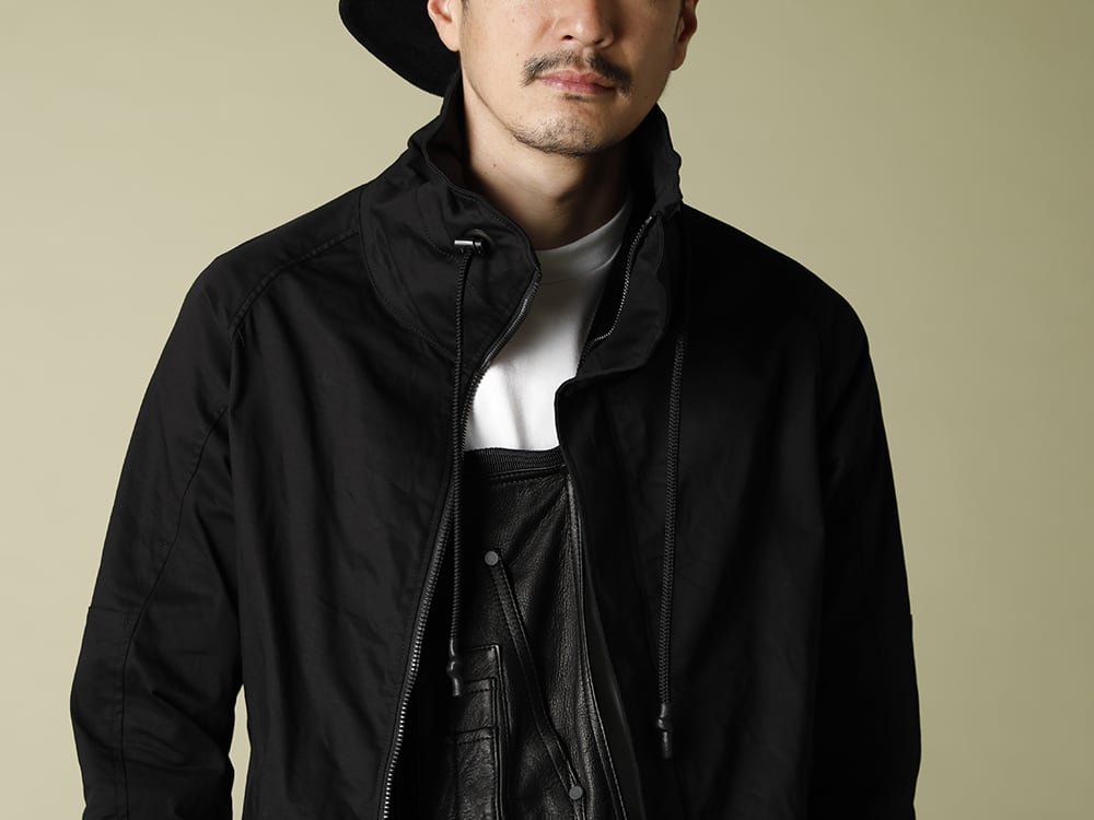 .LOGY kyoto EXCLUSIVE【FRENCH NAVY BLOUSON】LEATHER EPRON MIX STYLE!!! - 2-004