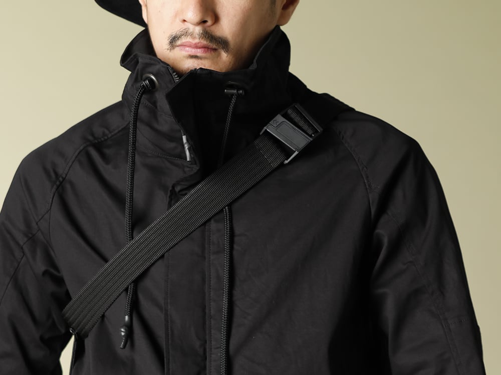 .LOGY kyoto EXCLUSIVE【FRENCH NAVY BLOUSON】LEATHER EPRON MIX STYLE!!! - 5-003
