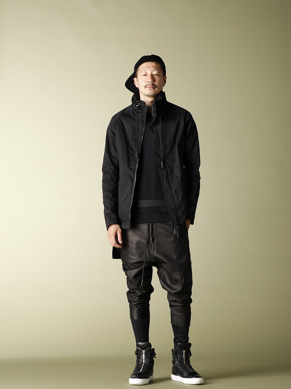 .LOGY kyoto EXCLUSIVE【BACK LINE L/S】FRENCH NAVY BLOUSON MIX STYLE!!! - 1-001