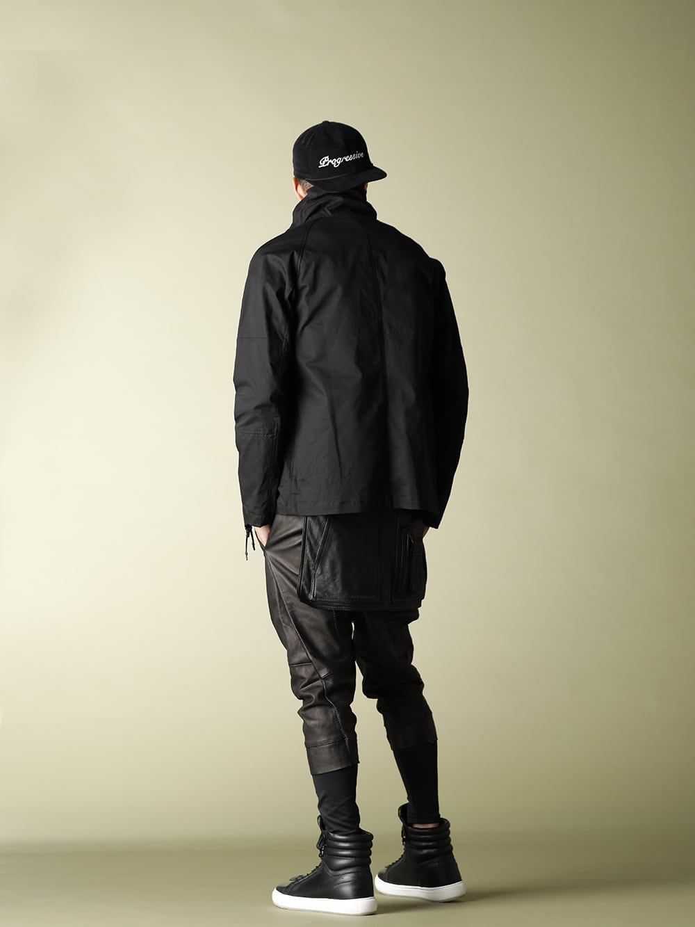 .LOGY kyoto EXCLUSIVE【BACK LINE L/S】FRENCH NAVY BLOUSON MIX STYLE!!! - 1-003