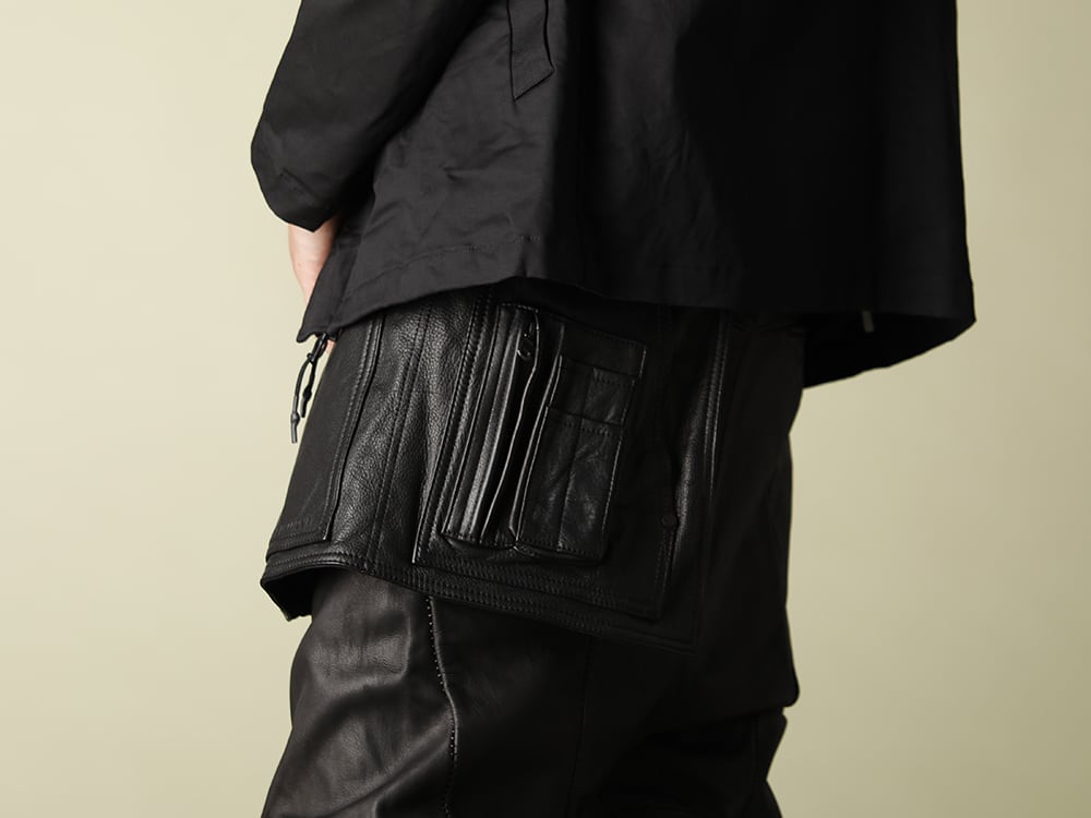 .LOGY kyoto EXCLUSIVE【BACK LINE L/S】FRENCH NAVY BLOUSON MIX STYLE!!! - 3-008