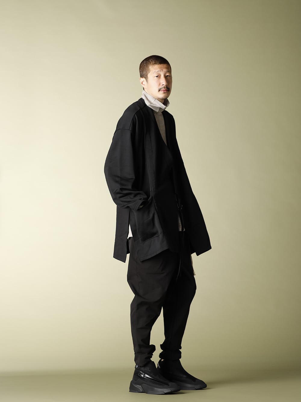 20AW The Viridi-anne【Cotton Nylon Fleece-Lined Kimono Jacket】Styling!! - 1-002