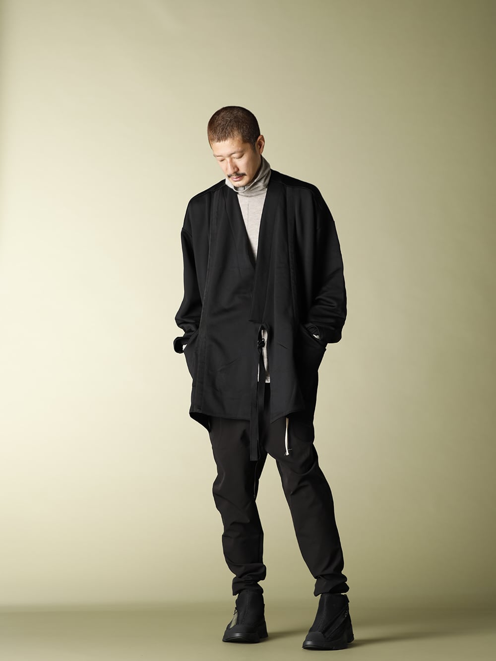 20AW The Viridi-anne【Cotton Nylon Fleece-Lined Kimono Jacket】Styling!! - 1-004