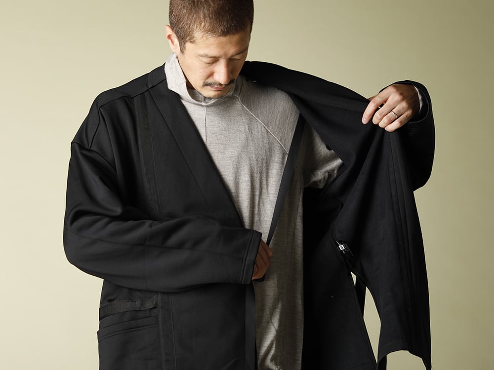 20AW The Viridi-anne【Cotton Nylon Fleece-Lined Kimono Jacket】Styling!! - 2-003
