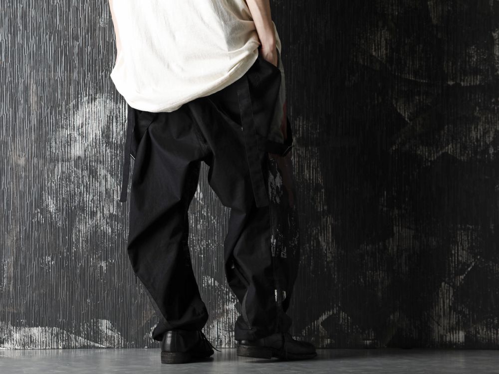 Yohji Yamamoto 20-21AW UCHIDA Twins Print Over All Style - 3-003