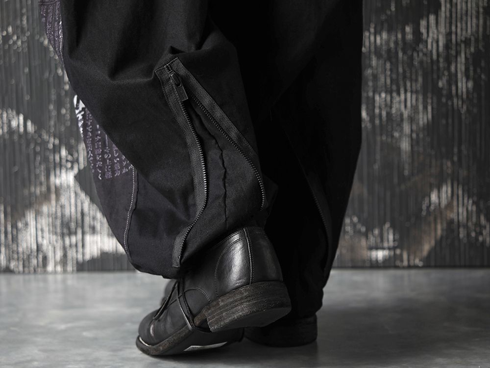 Yohji Yamamoto 20-21AW UCHIDA Twins Print Over All Style - 3-005