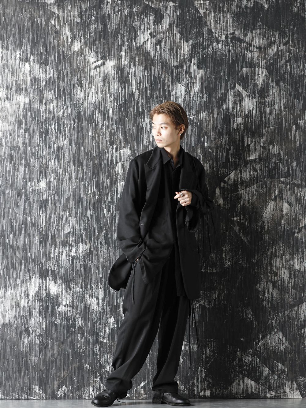 B Yohji Yamamoto 20-21AW Loose Silhouette Suit Style - 4-001