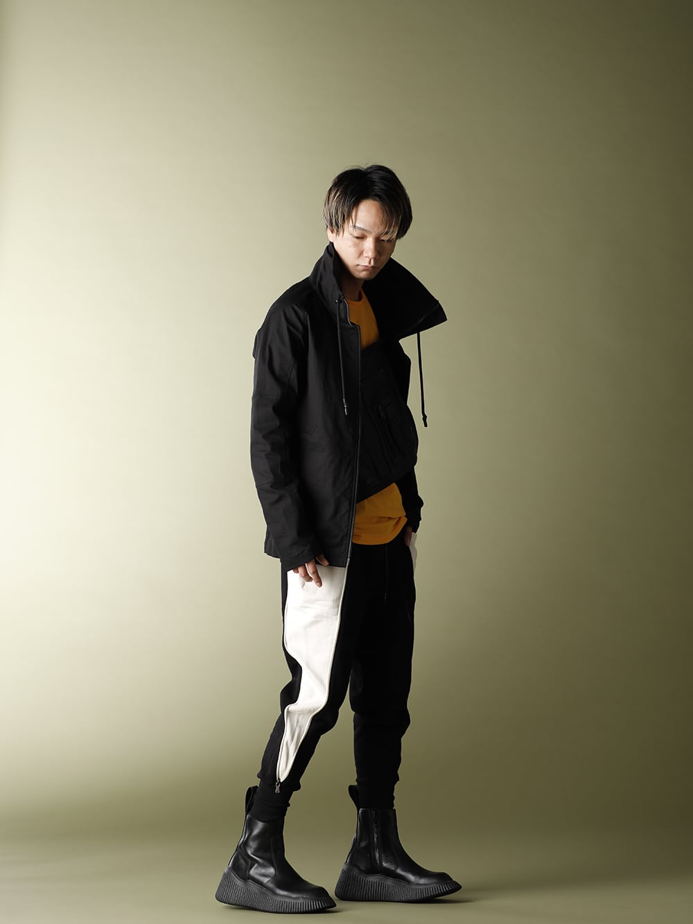 .LOGY Kyoto RIPVANWINKLE 20AW【DOLMAN-T】THE VIRIDI-ANNE MIX STYLE! - 1-002