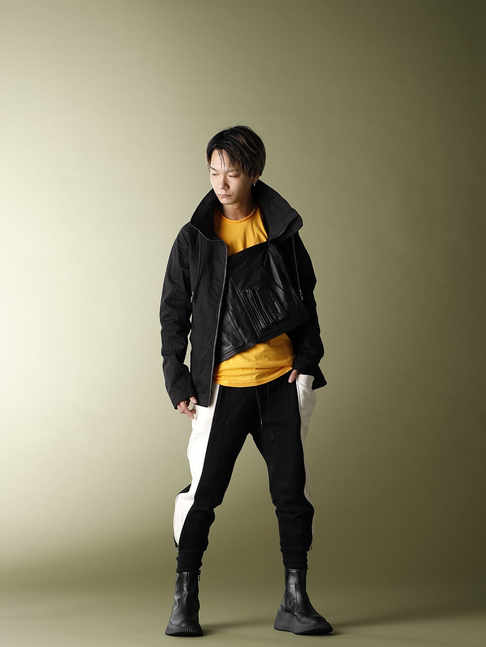 .LOGY Kyoto RIPVANWINKLE 20AW【DOLMAN-T】THE VIRIDI-ANNE MIX STYLE! - 1-004