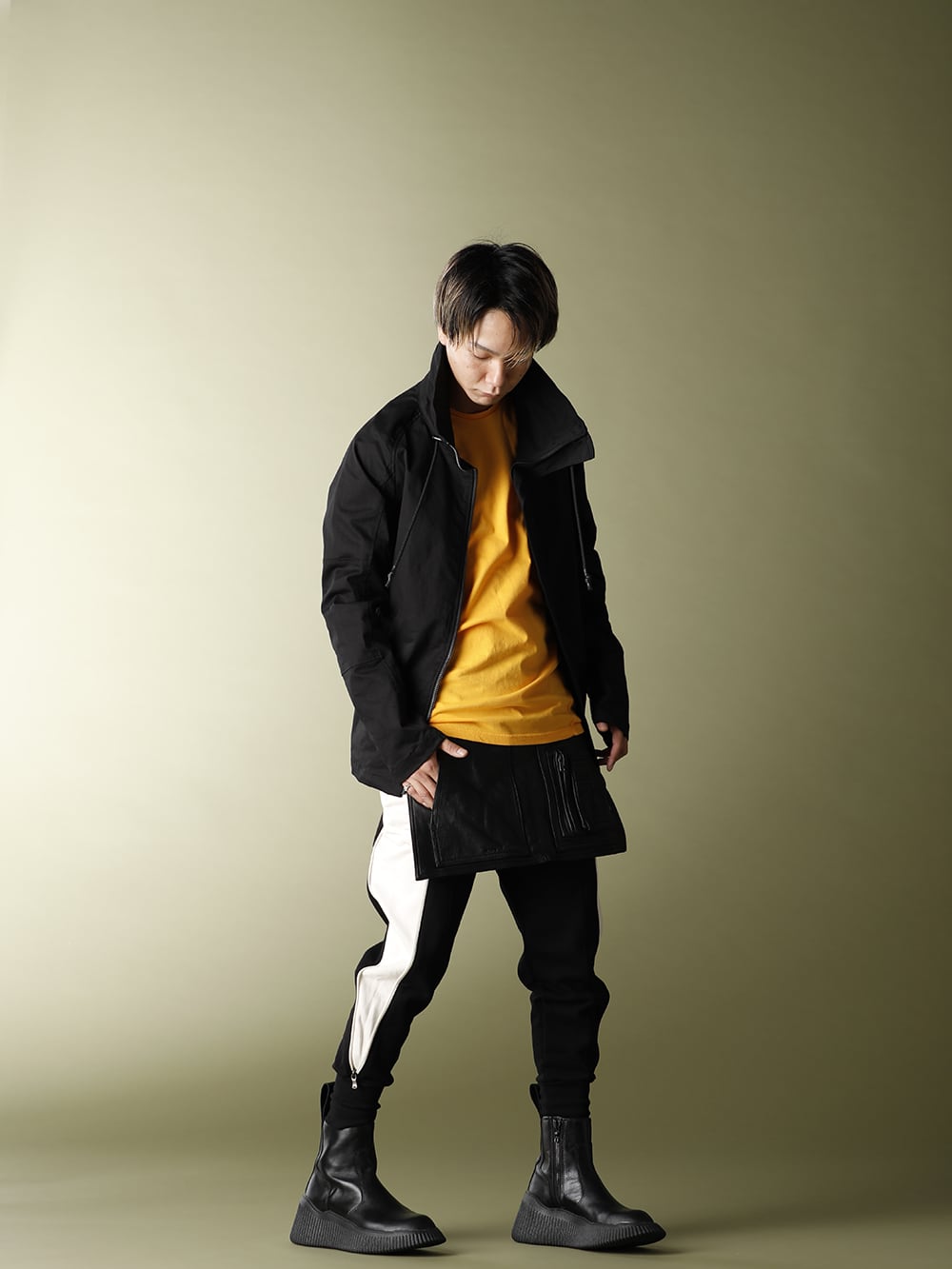 .LOGY Kyoto RIPVANWINKLE 20AW【DOLMAN-T】THE VIRIDI-ANNE MIX STYLE! - 3-001