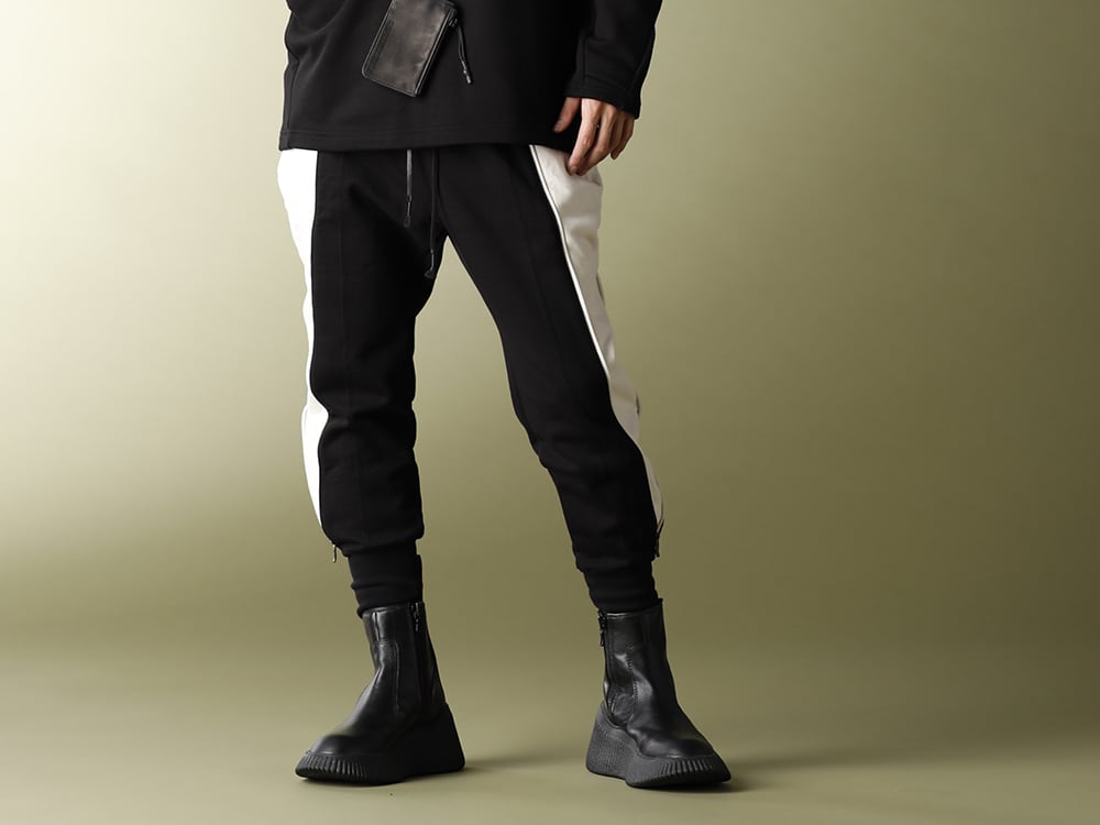.LOGY Kyoto 20AW THE VIRIDI-ANNE【SIDE ZIP PANTS】MONOTONE STYLE! - 3-001