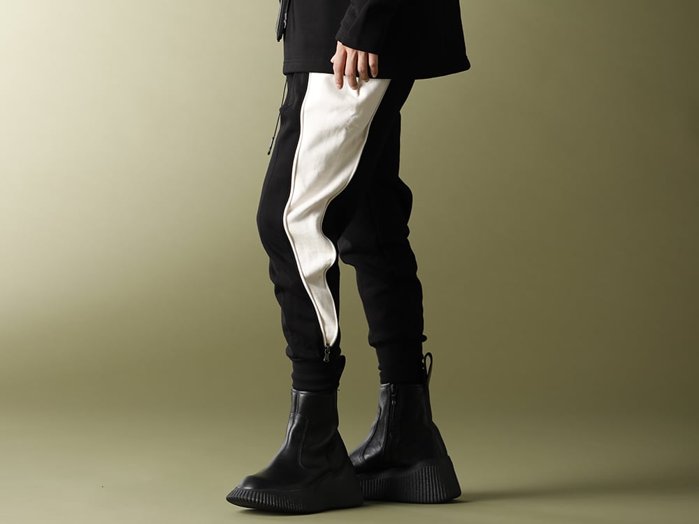 .LOGY Kyoto 20AW THE VIRIDI-ANNE【SIDE ZIP PANTS】MONOTONE STYLE! - 3-002