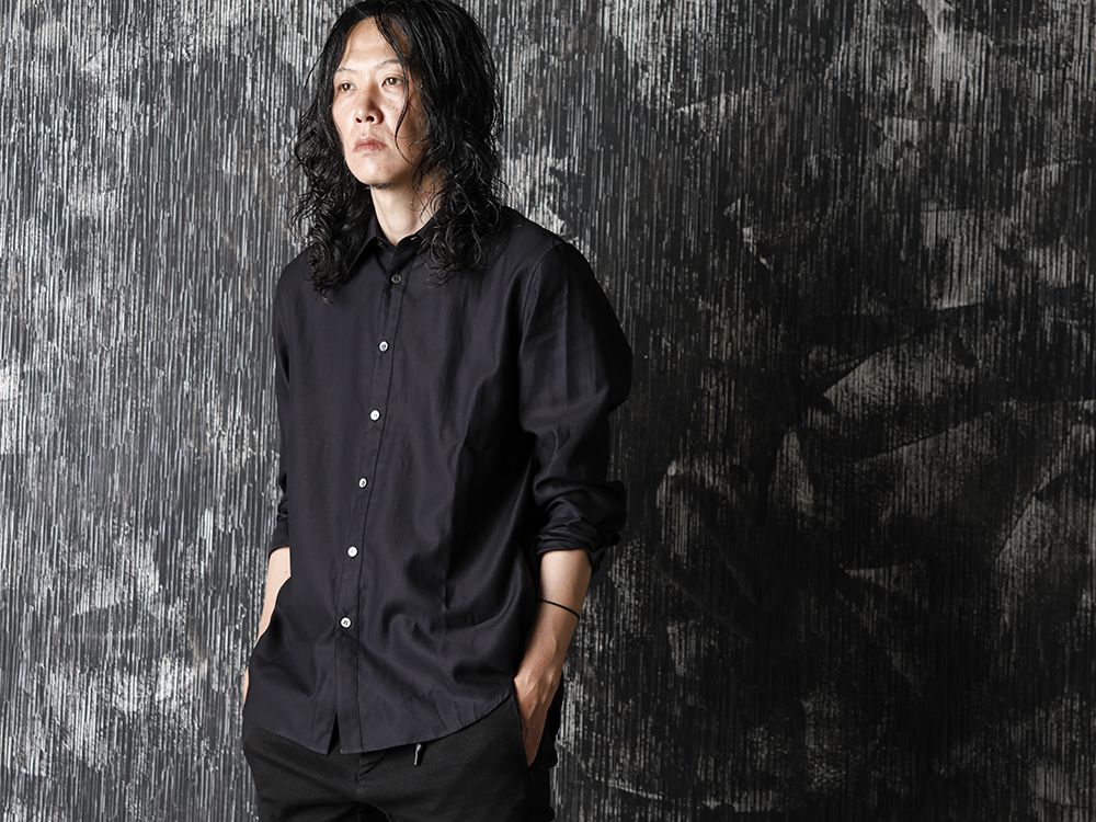 山内 & 11 BY BORIS BIDJAN SABERI DARK TONE STYLE - 2-001