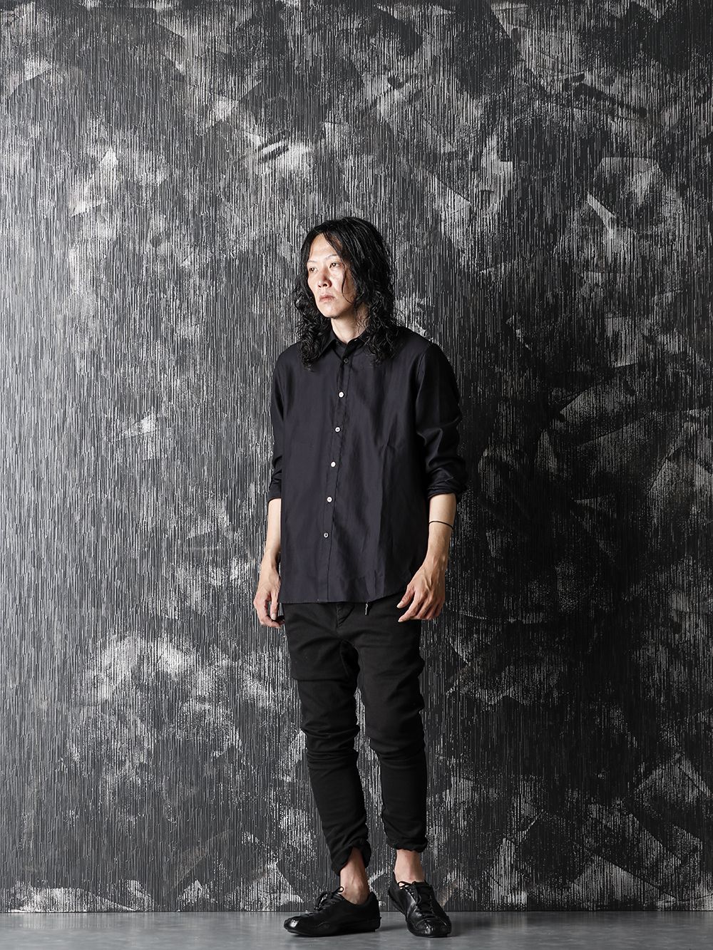 11 BY BORIS BIDJAN SABERI LOW CROTCH BAGGY PANTS / OBJECT