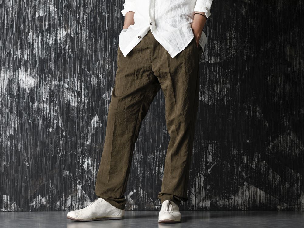 hannibal.and Yamauchi White x Khaki 2tone Color Style - 3-001