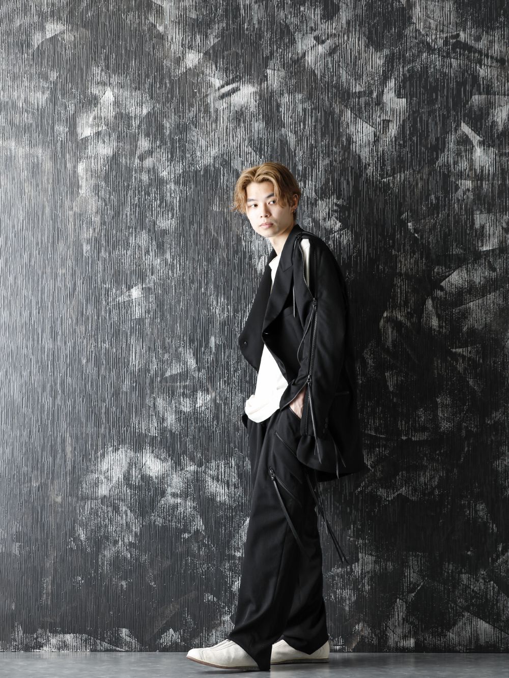 B Yohji Yamamoto 20-21AW Casual down style of a set-up suit - 1-002