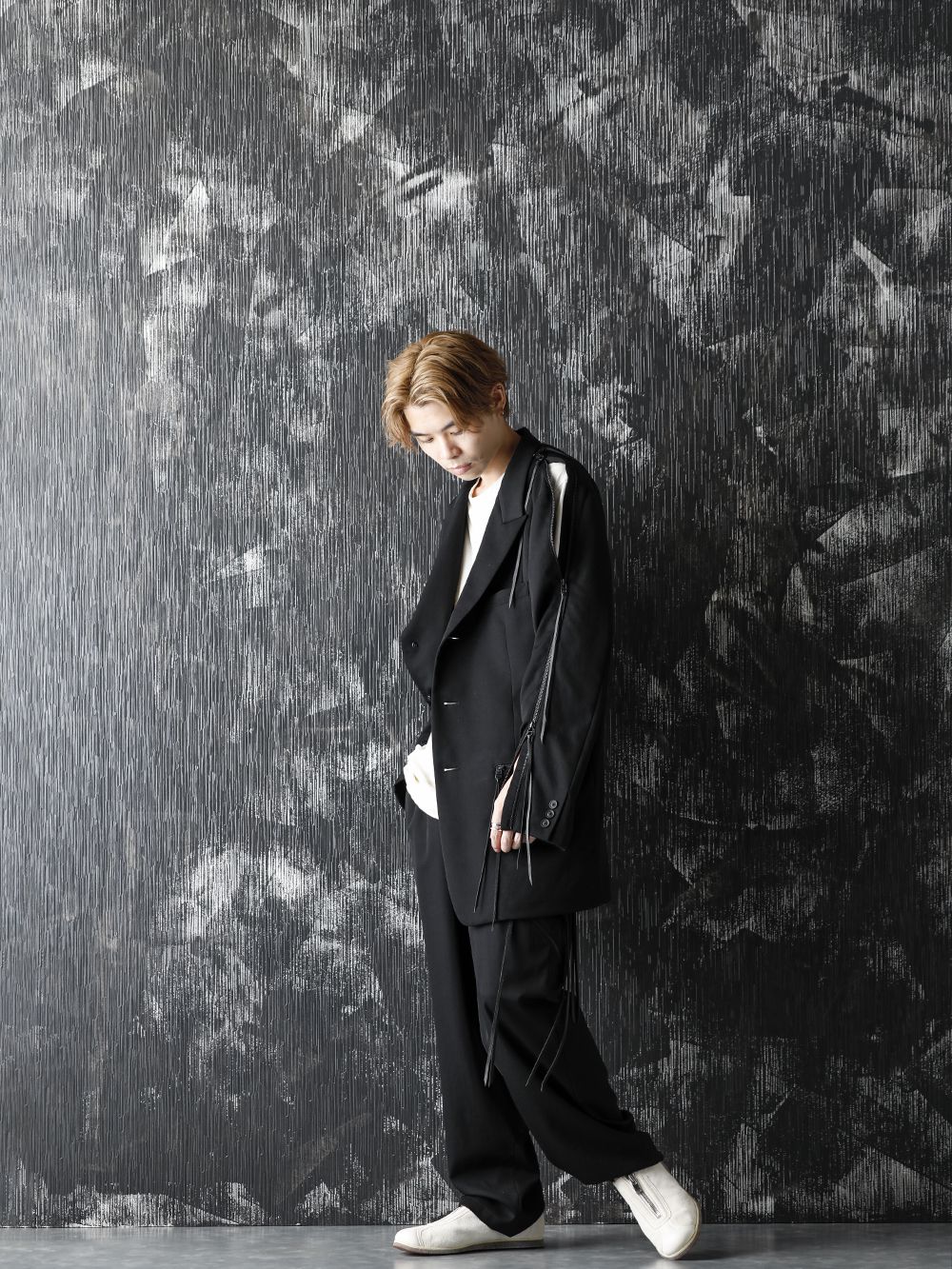 B Yohji Yamamoto 20-21AW Casual down style of a set-up suit - 4-001