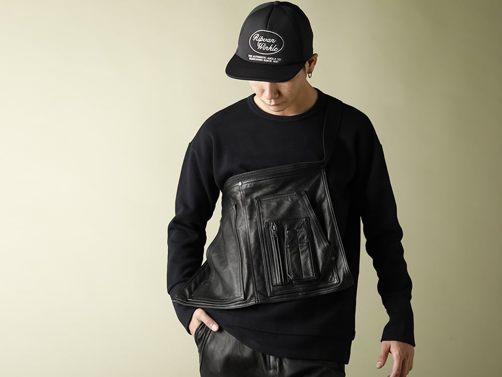 .LOGY kyoto RIPVANWINKLE 20AW【EXCLUSIVE BACK LINE L/S】LEATHER PANTS STYLE!!! - 2-001