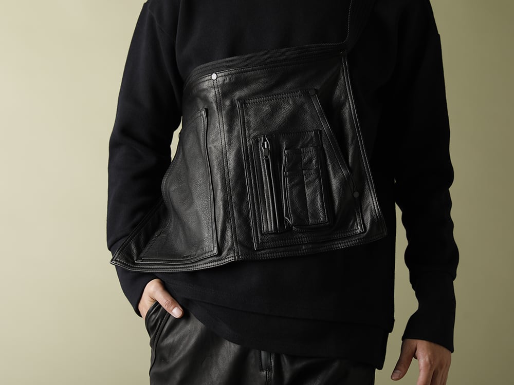 .LOGY kyoto RIPVANWINKLE 20AW【EXCLUSIVE BACK LINE L/S】LEATHER PANTS STYLE!!! - 2-005