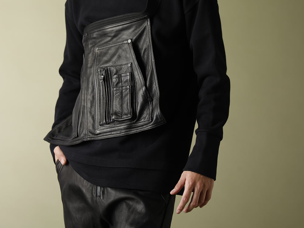 .LOGY kyoto RIPVANWINKLE 20AW【EXCLUSIVE BACK LINE L/S】LEATHER PANTS STYLE!!! - 2-006