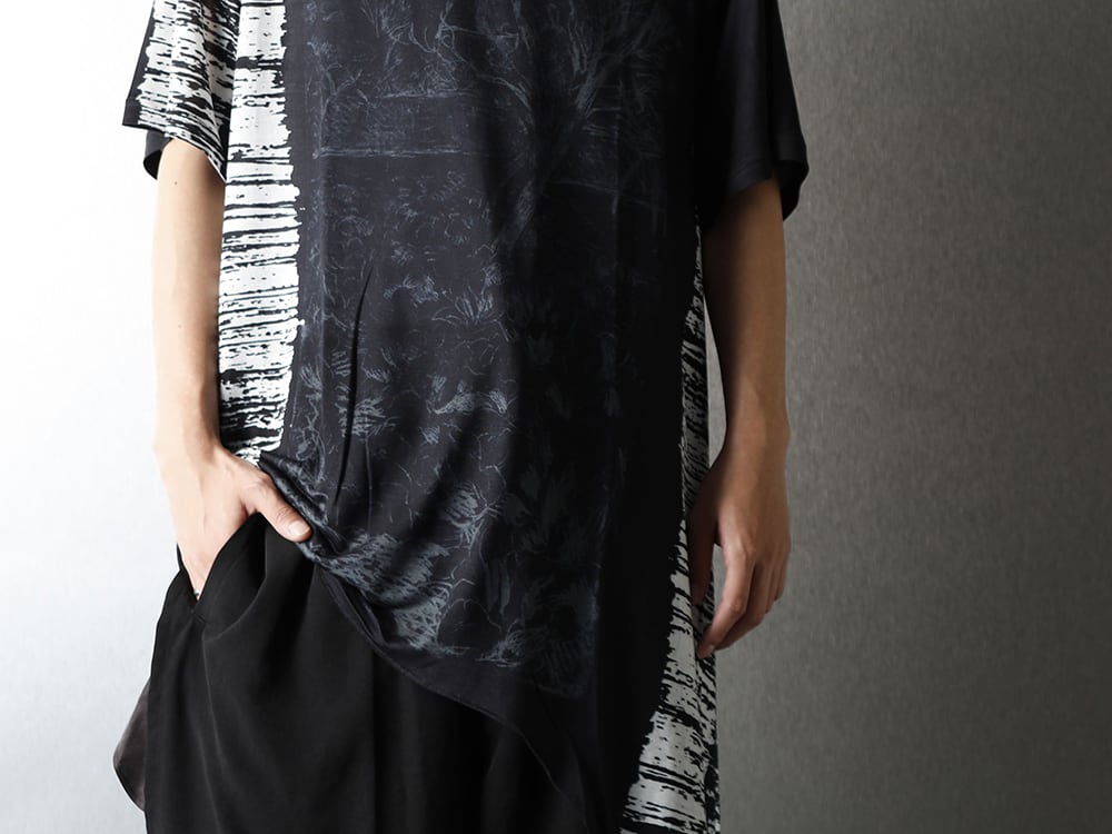 Ground Y 20AW Asymmetry Graphic styling - 3-006