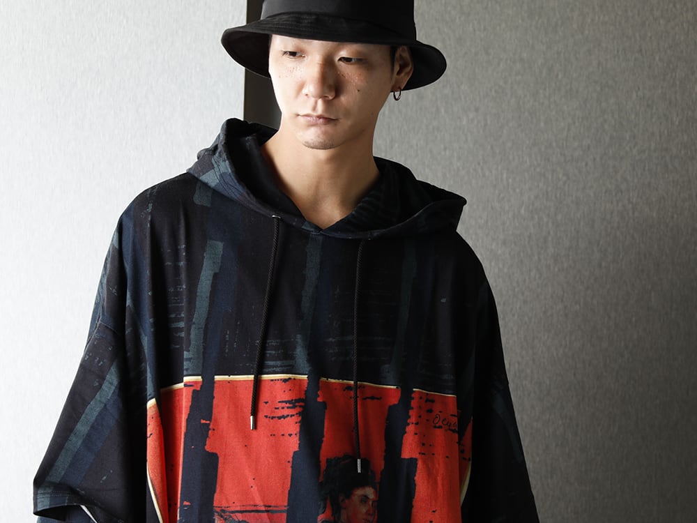 Ground Y 20AW Graphic Long hoodie styling - 2-004