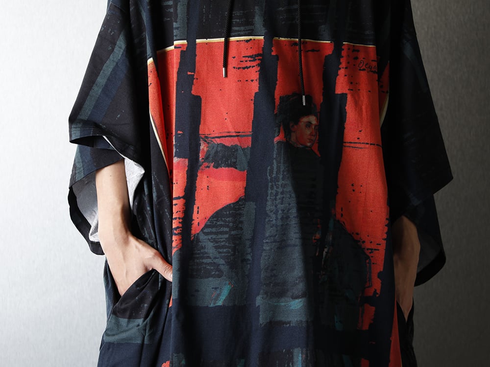 Ground Y 20AW Graphic Long hoodie styling - 2-005