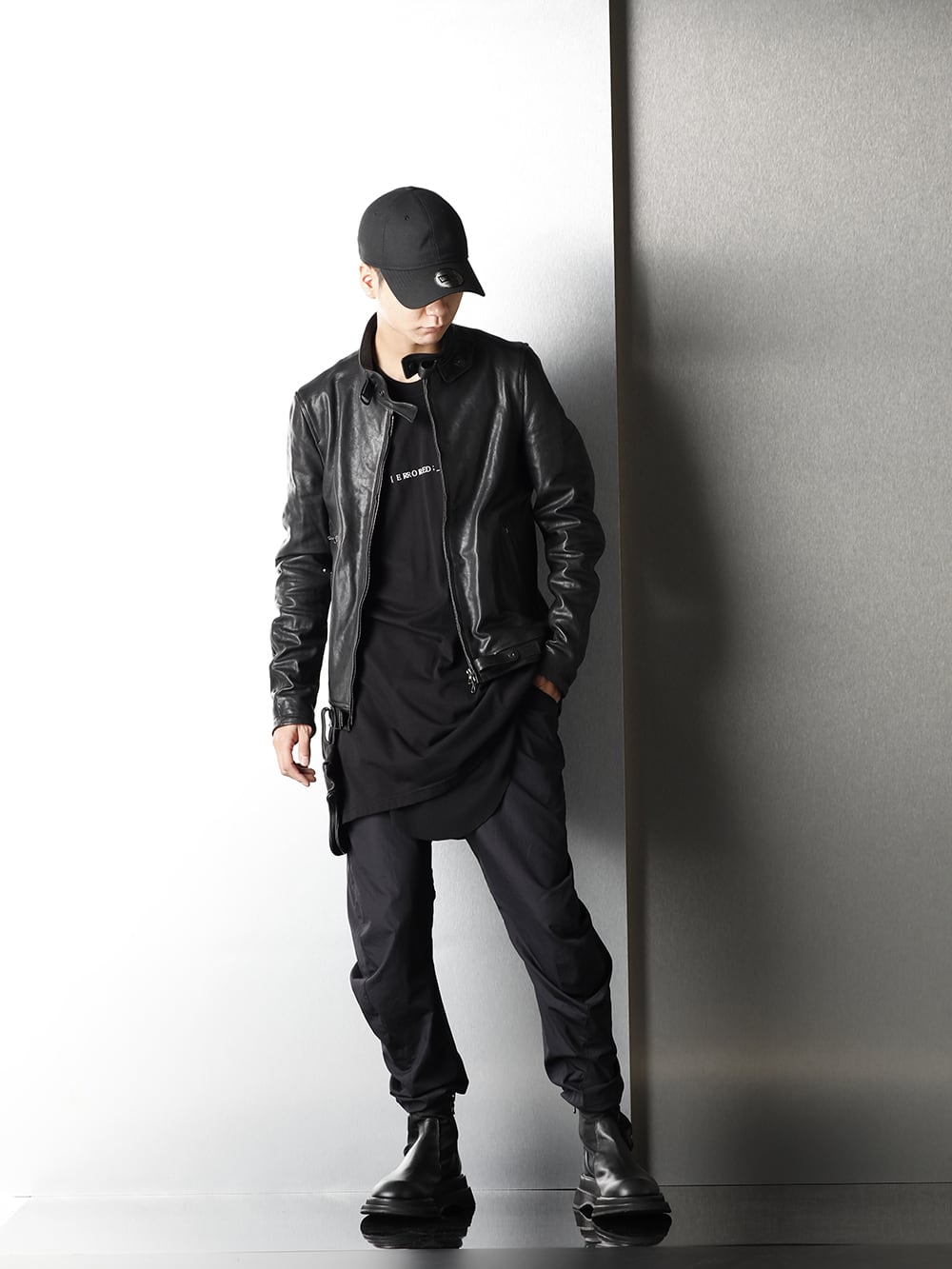 JULIUS 20-21AW Gunholder Leather jacket Styling - 1-001