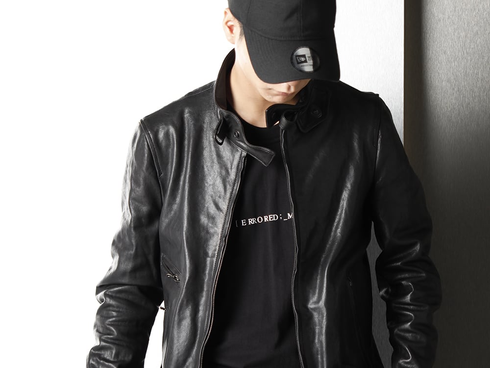 JULIUS 20-21AW Gunholder Leather jacket Styling - 2-004