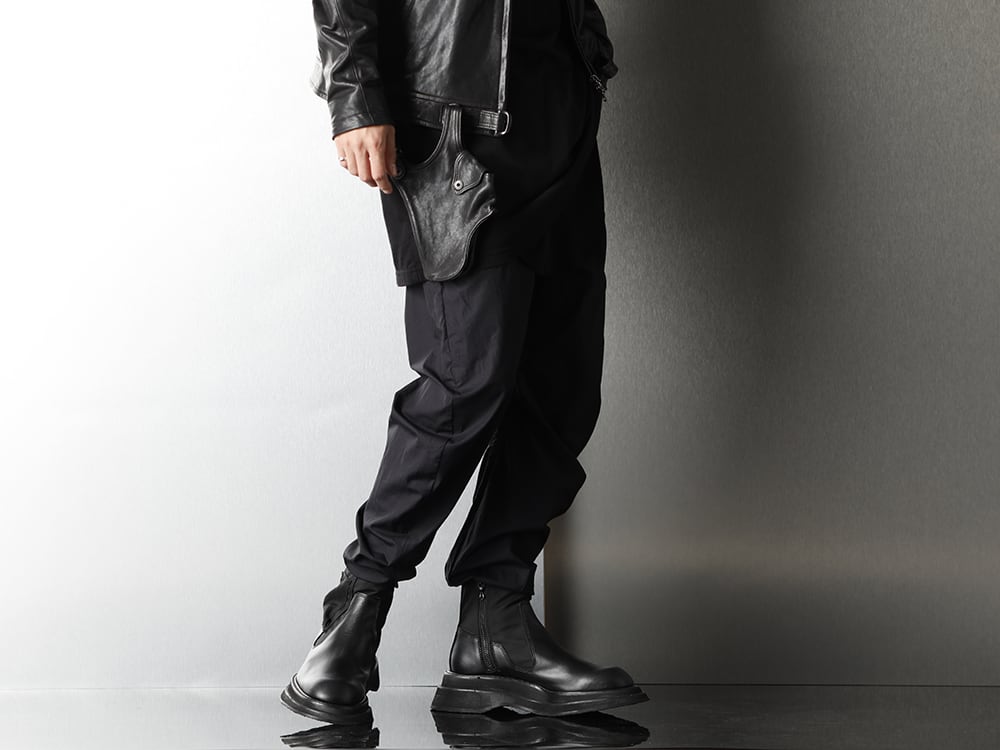 JULIUS 20-21AW Gunholder Leather jacket Styling - 3-002