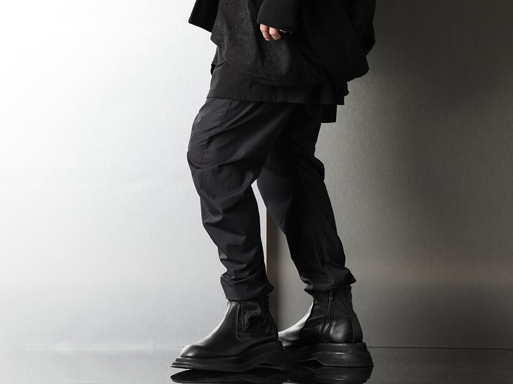 JULIUS 20-21AW Drape Jacquard blouson Styling - 3-002