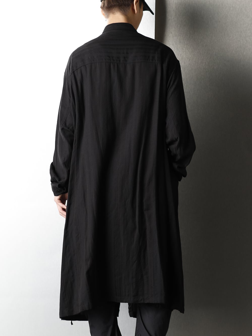 JULIUS 20-21AW Long Striped shirt Styling - 2-002