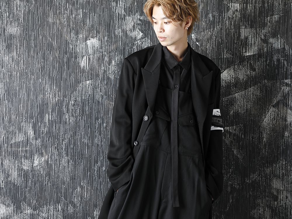 Yohji Yamamoto 20-21AW Overall On Jacket Style - 2-001