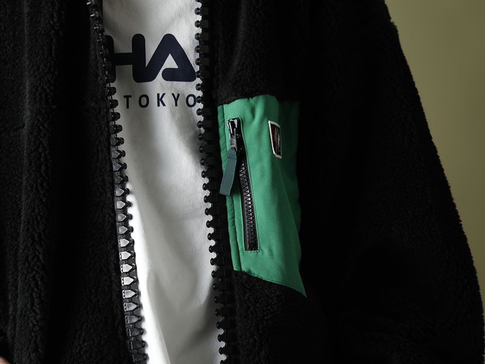 Maison MIHARAYASUHIRO Enlarged zip Boa blouson Styling - 2-005