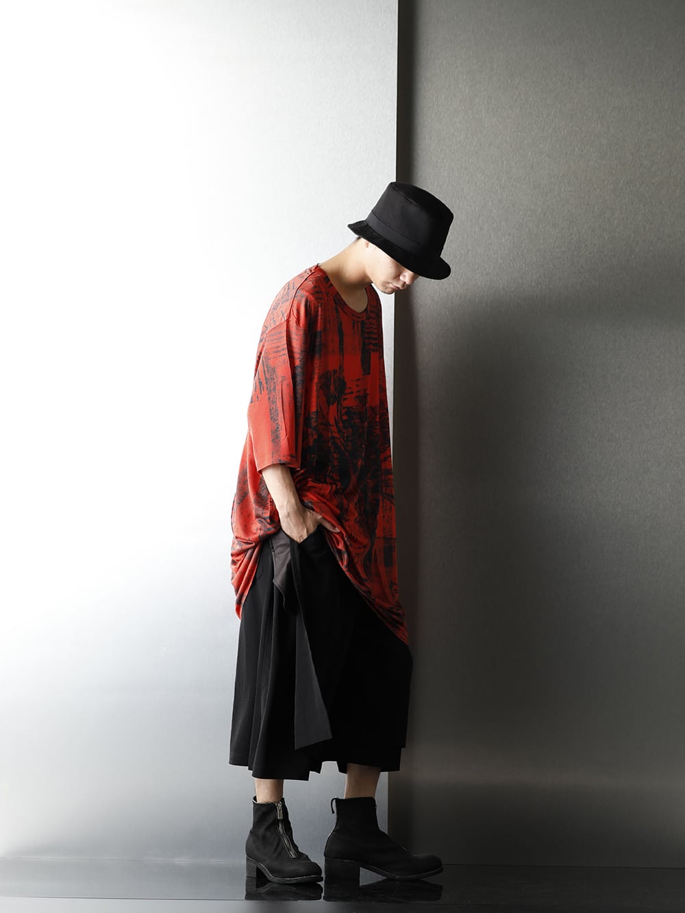 .Logy kyoto Grund Y 20-21AW Jumbo Cut Sew Short Styling - 1-002