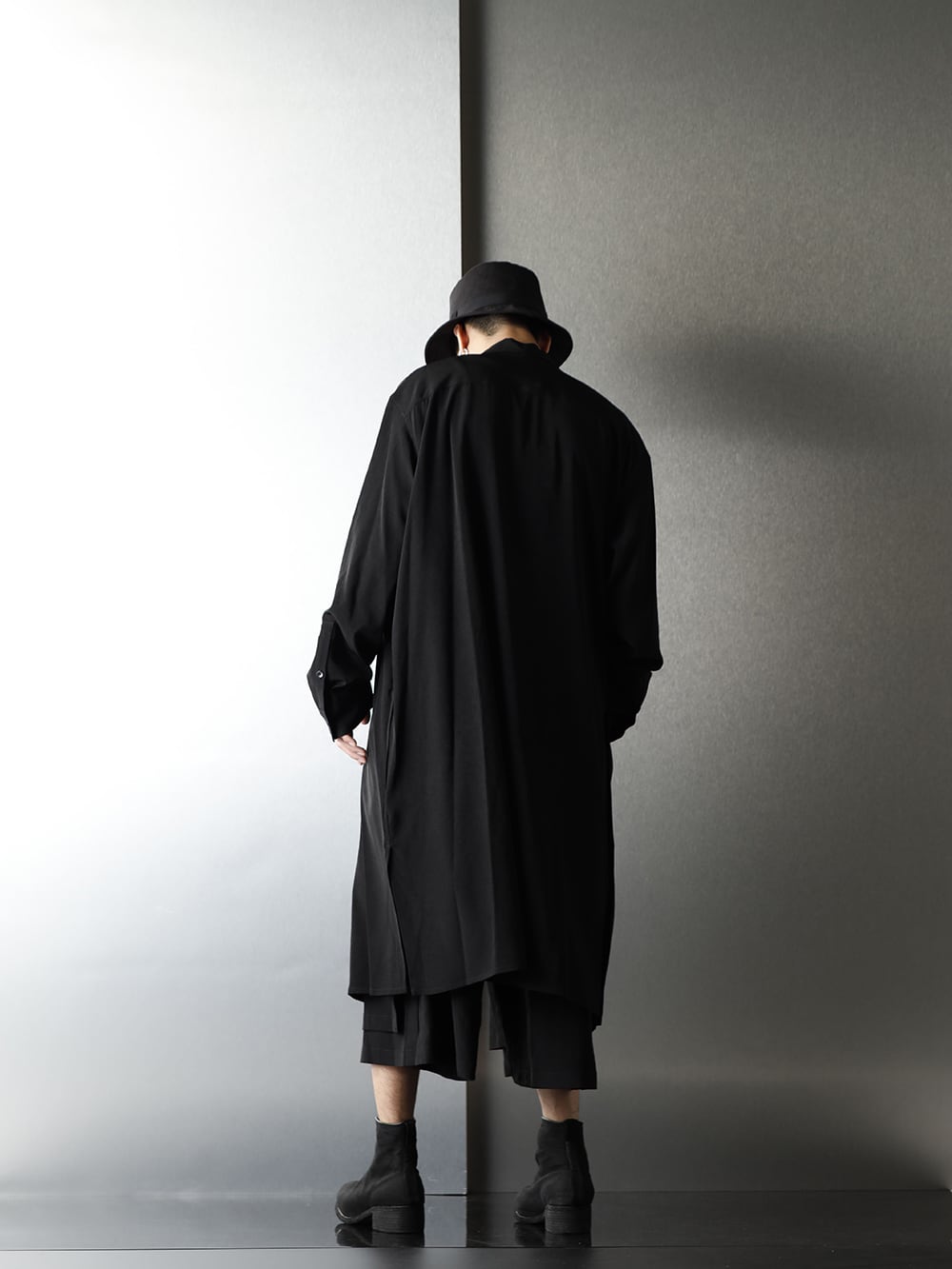 .Logy kyoto Ground Y 20-21AW No Fixing Long Shirt Styling - 1-003