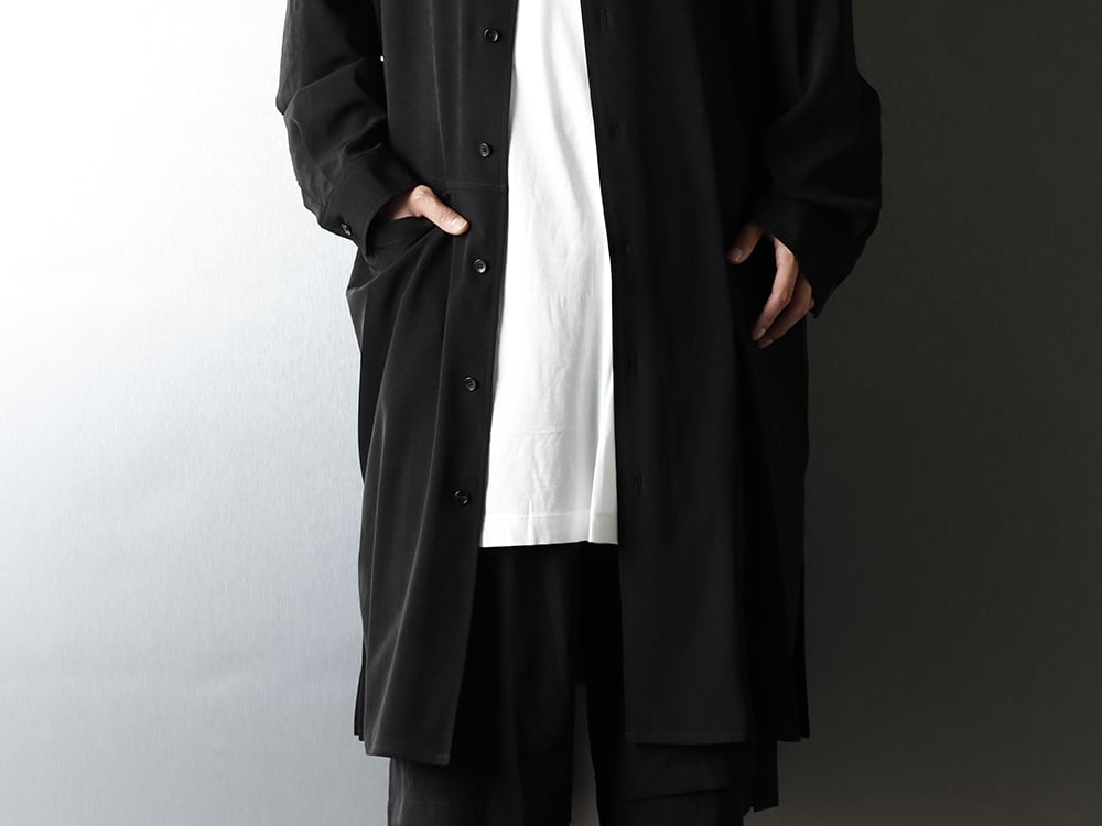 .Logy kyoto Ground Y 20-21AW No Fixing Long Shirt Styling - 2-003