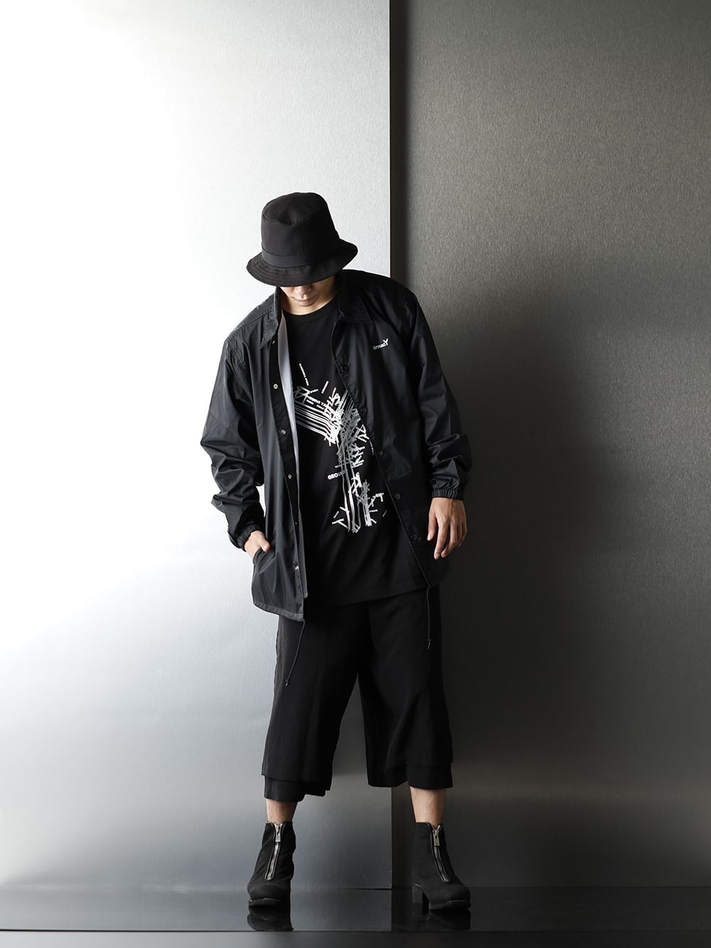 .Logy kyoto LOGO Coach jacket Styling - 1-004