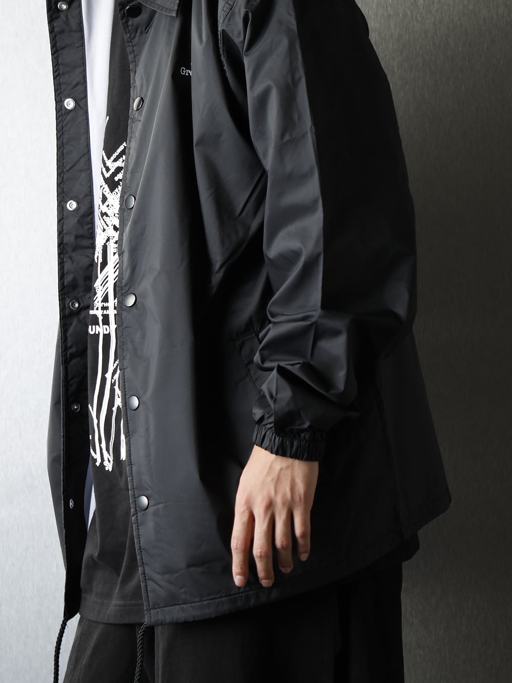 .Logy kyoto LOGO Coach jacket Styling - 2-004
