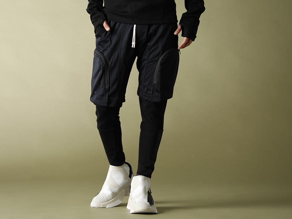 .LOGY kyoto RIPVANWINKLE【SHORTS LAYERD】VELOCITY L/S SHIRT STYLING! - 3-001