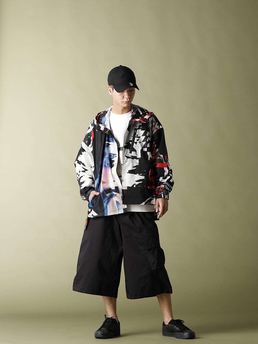 Y-3 W CH1 AOP WINDBREAKER Styling - 1-001