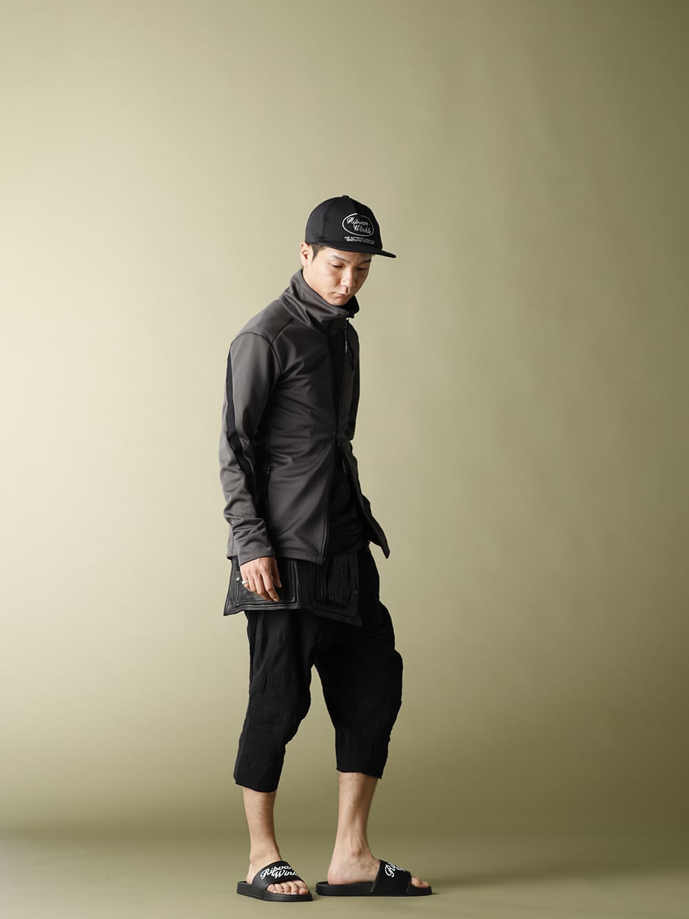 .LOGY kyoto RIPVANWINKLE【LEATHER  APRON】CROPPED PANTS STYLING! - 1-002