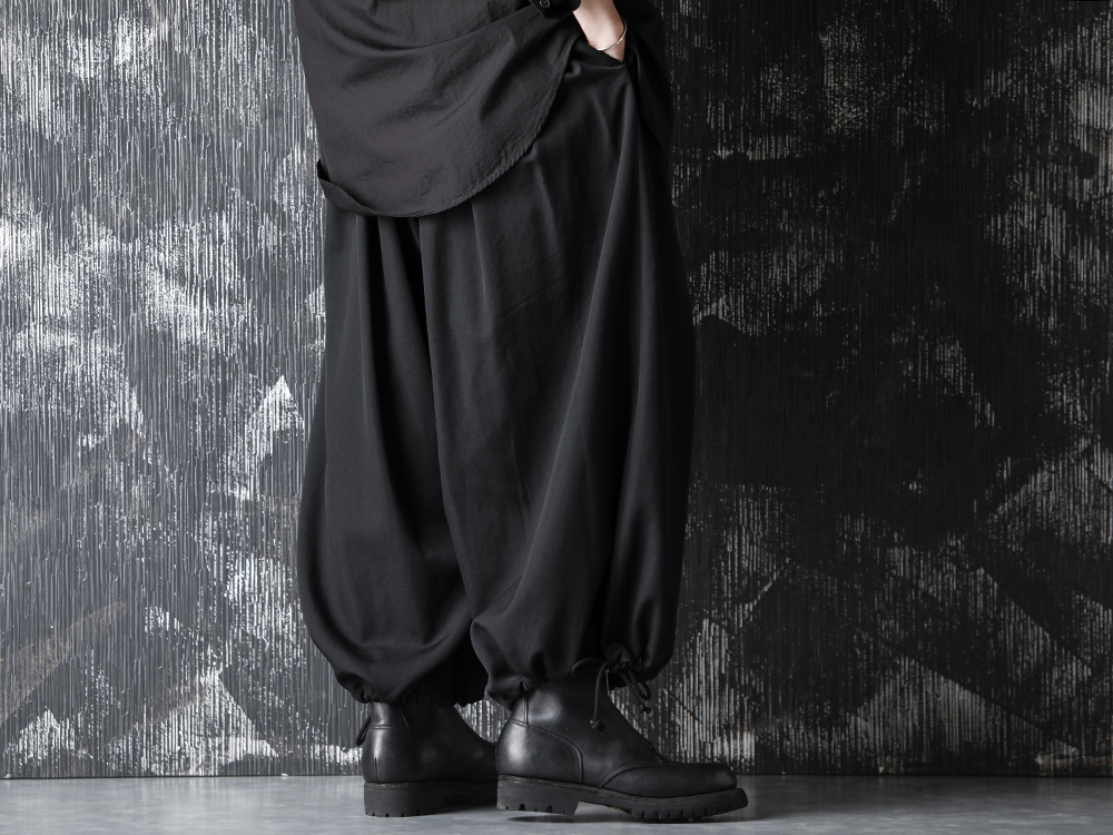 Yohji Yamamoto 20-21AW Long Collar Chain Stitch Shirt Style - 3-004