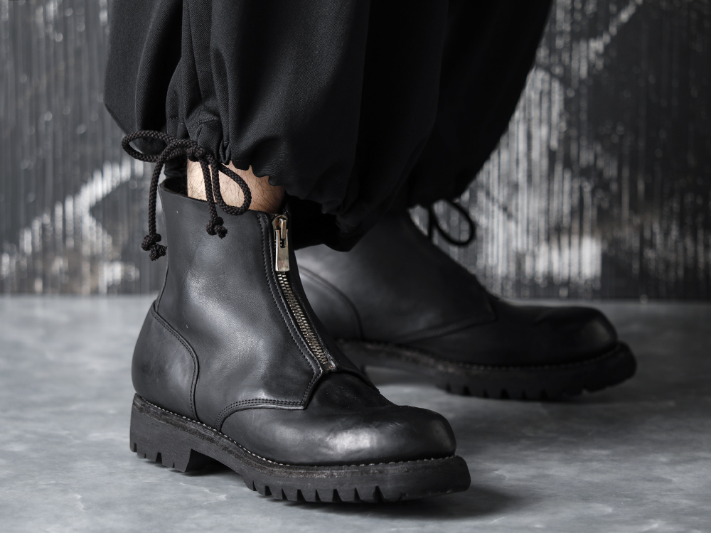 Yohji Yamamoto 20-21AW Long Collar Chain Stitch Shirt Style - 3-005