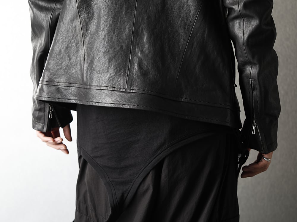 JULIUS 2020-21AW Black A-line Styling - 2-006