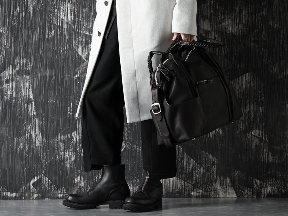 individual sentiments 20-21AW Snow Gray Color Coat Style - 3-002