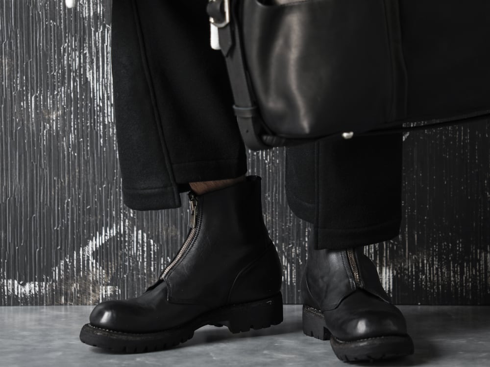 individual sentiments 20-21AW Snow Gray Color Coat Style - 3-004