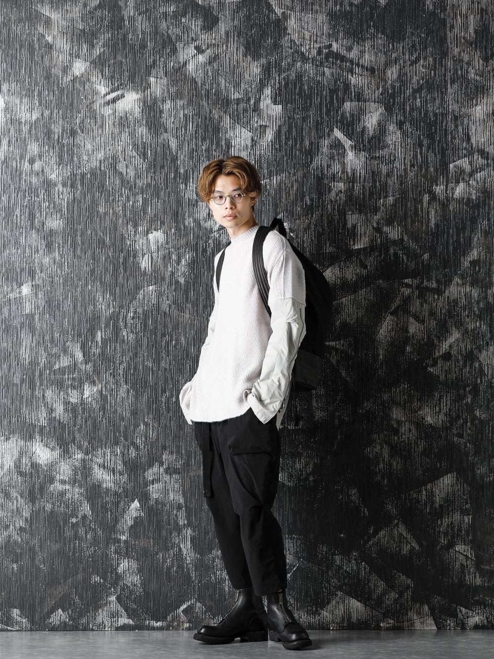 The Viridi-anne 20-21AW White Knit Style - 1-001