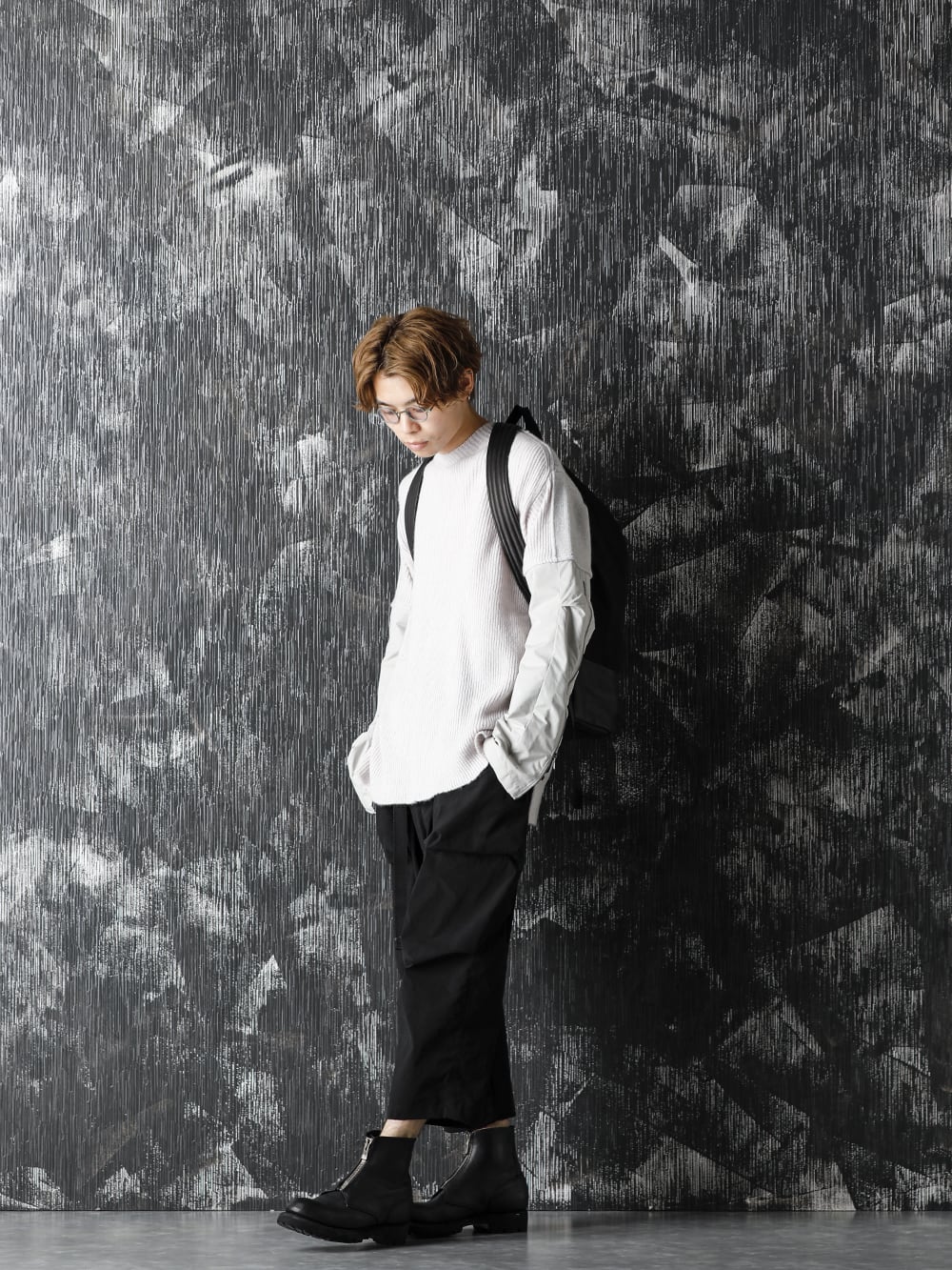 The Viridi-anne 20-21AW White Knit Style - 4-001