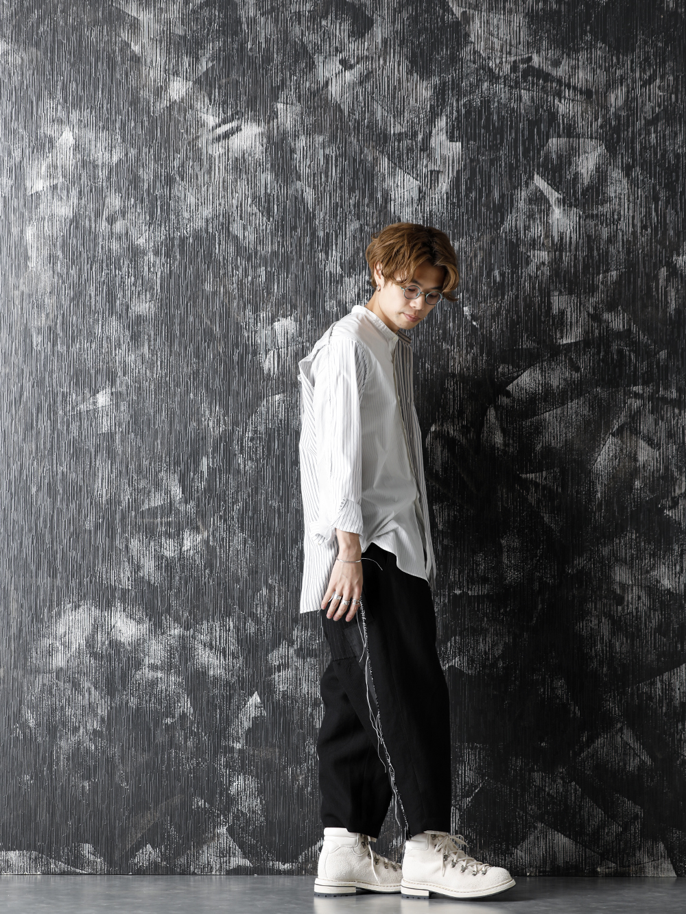 DUELLUM 20-21AW Paneled Shirt Style - 1-002